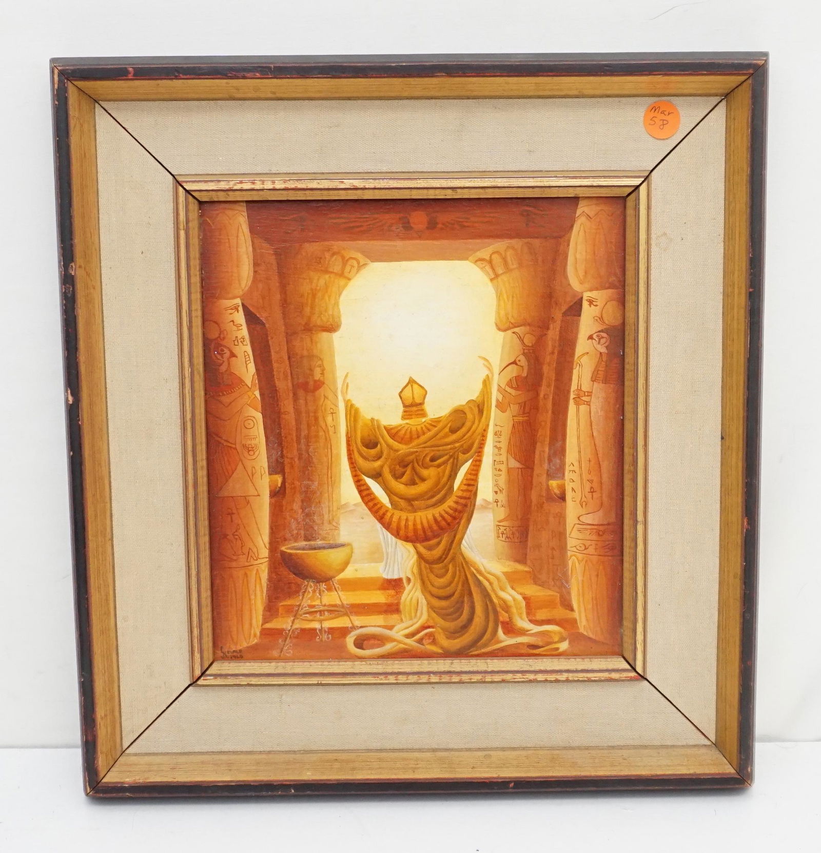 HOMAGE TO RA GORDON KEIRLE-SMITH OIL ON CANVAS - Apr 03, 2022 ...