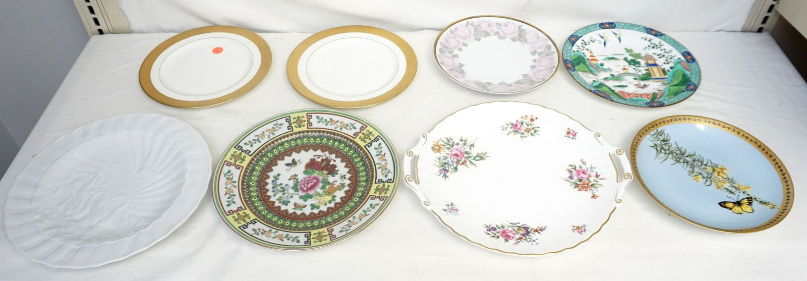8 ANTIQUE & VINTAGE PLATES LIMOGE - MOTTAHEDEH (1 of 9)
