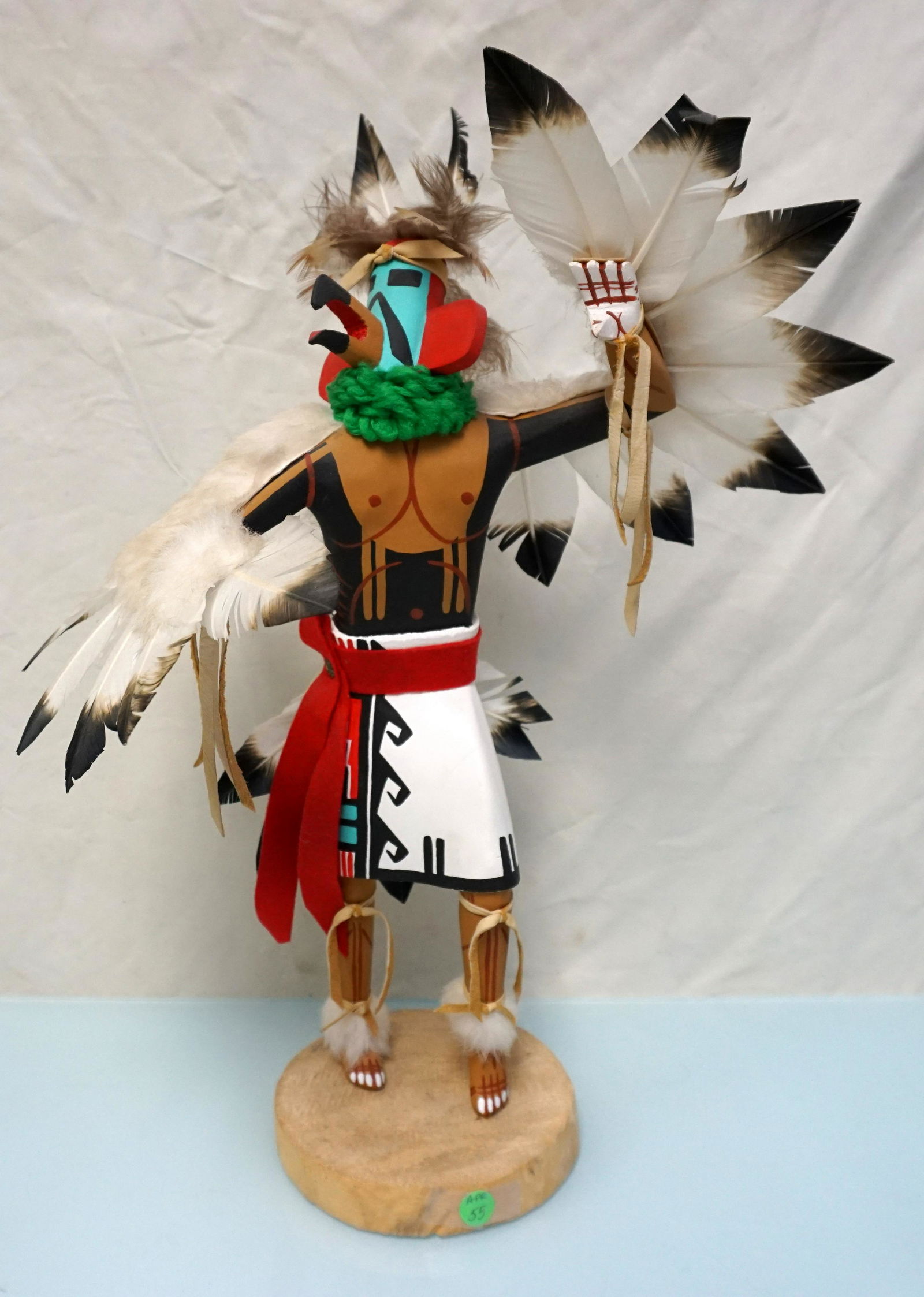VINTAGE LARGE HOPI KACHINA CARVING EAGLE DANCER (1 of 6)