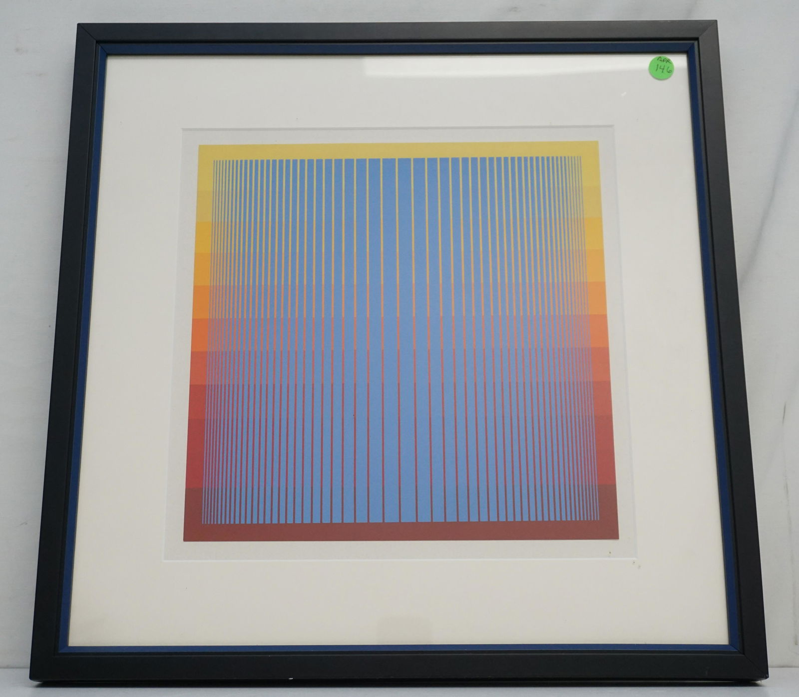 RICHARD ANUSZKIEWICZ (1930-2020) SILK SCREEN (1 of 5)