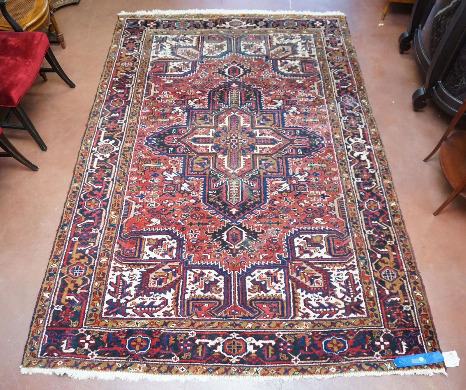 SEMI ANTIQUE 9.6 FT HAND KNOTTED TURKISH RUG (1 of 10)