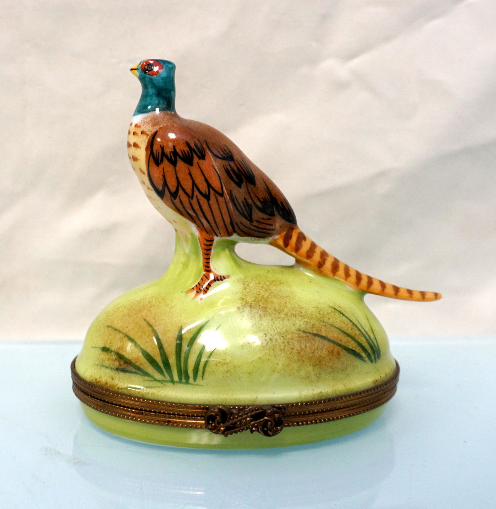 LIMOGES PORCELAIN PHEASANT BOX (1 of 6)