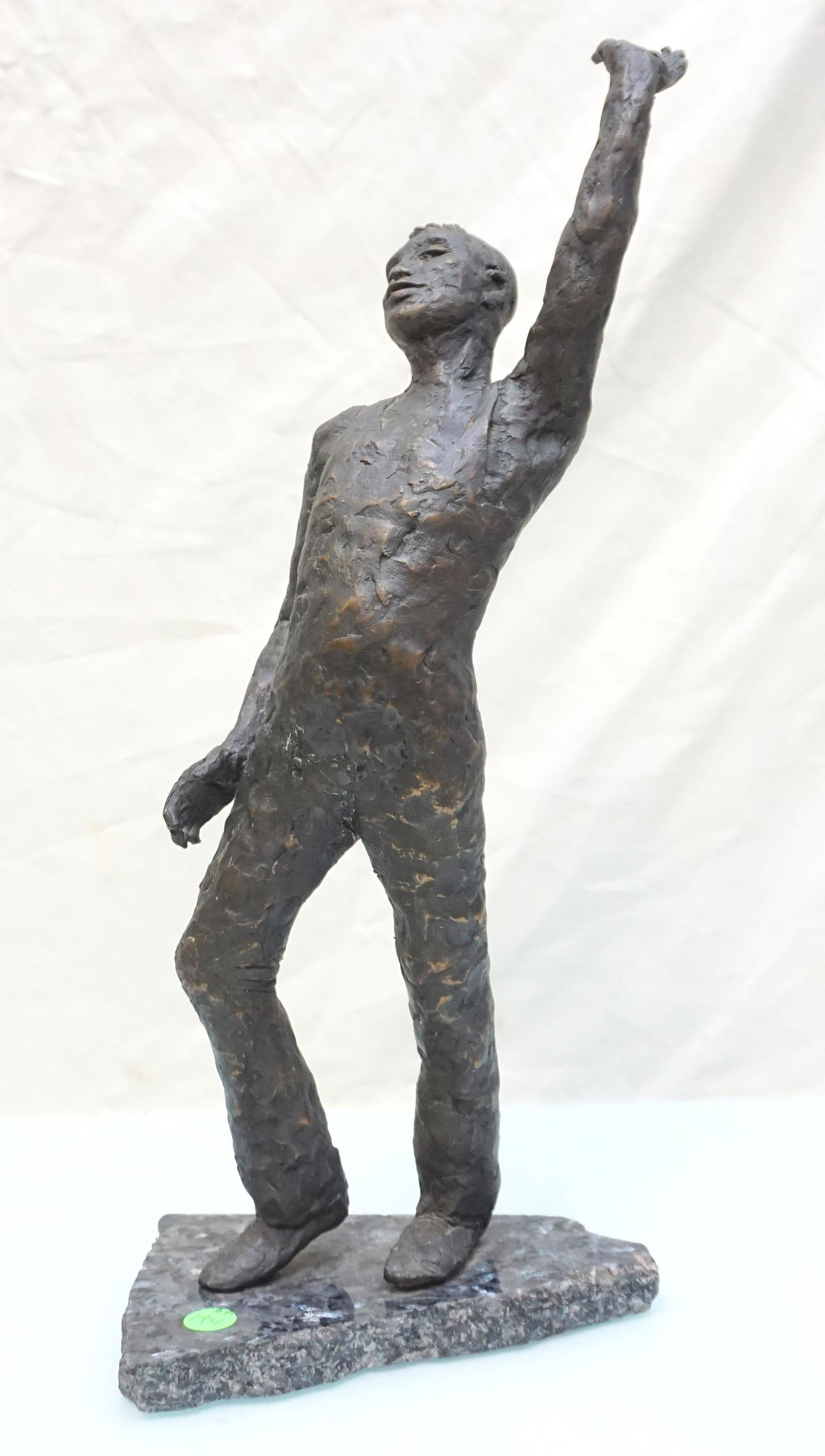 MID CENTURY BRUTALIST BRONZE DANCER (1 of 8)