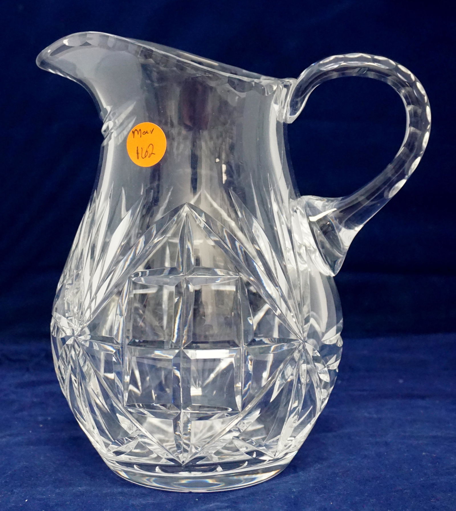 WATERFORD CUT CRYSTAL PITCHER (1 of 6)