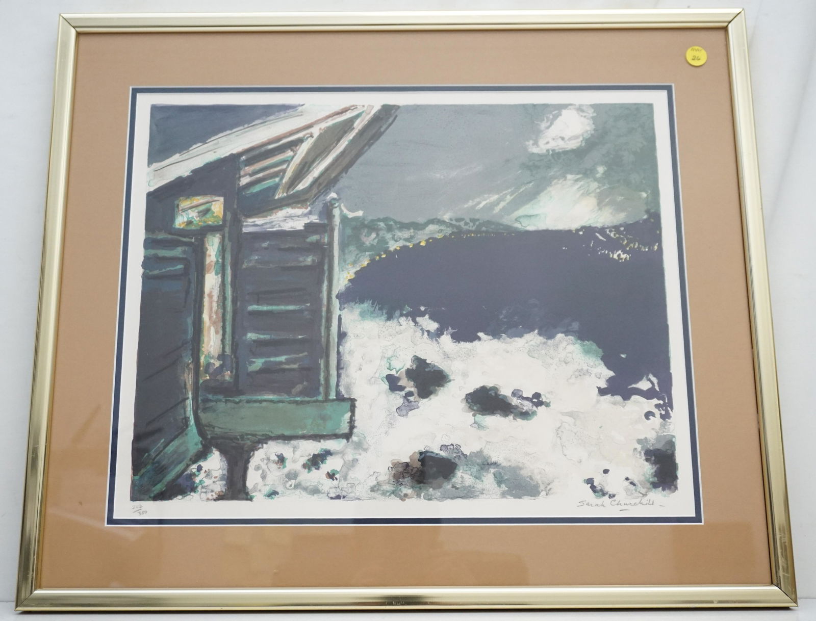 SARAH CHURCHILL (1914-1982) LITHO LTD ED (1 of 5)