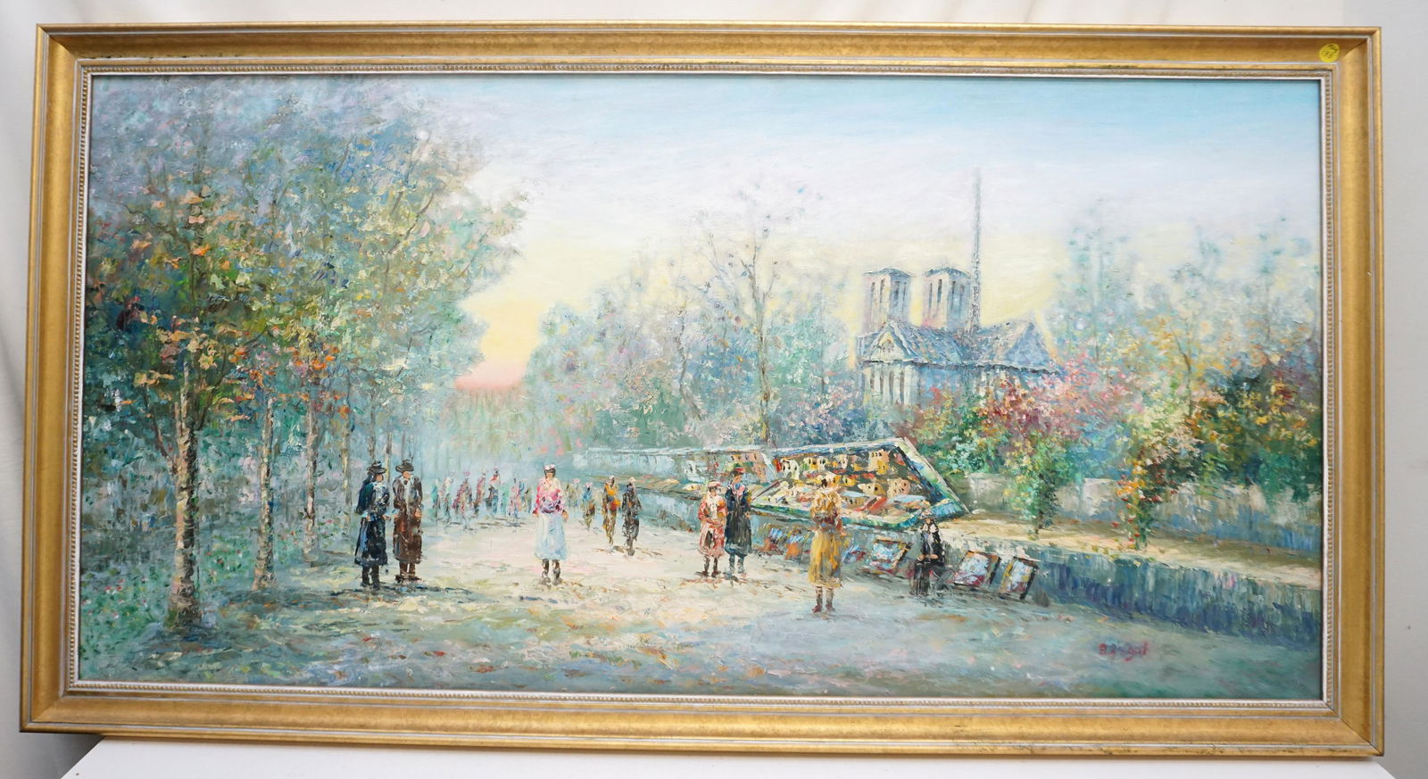 LARGE OIL FLOWER KIOSKS PARIS (1 of 7)