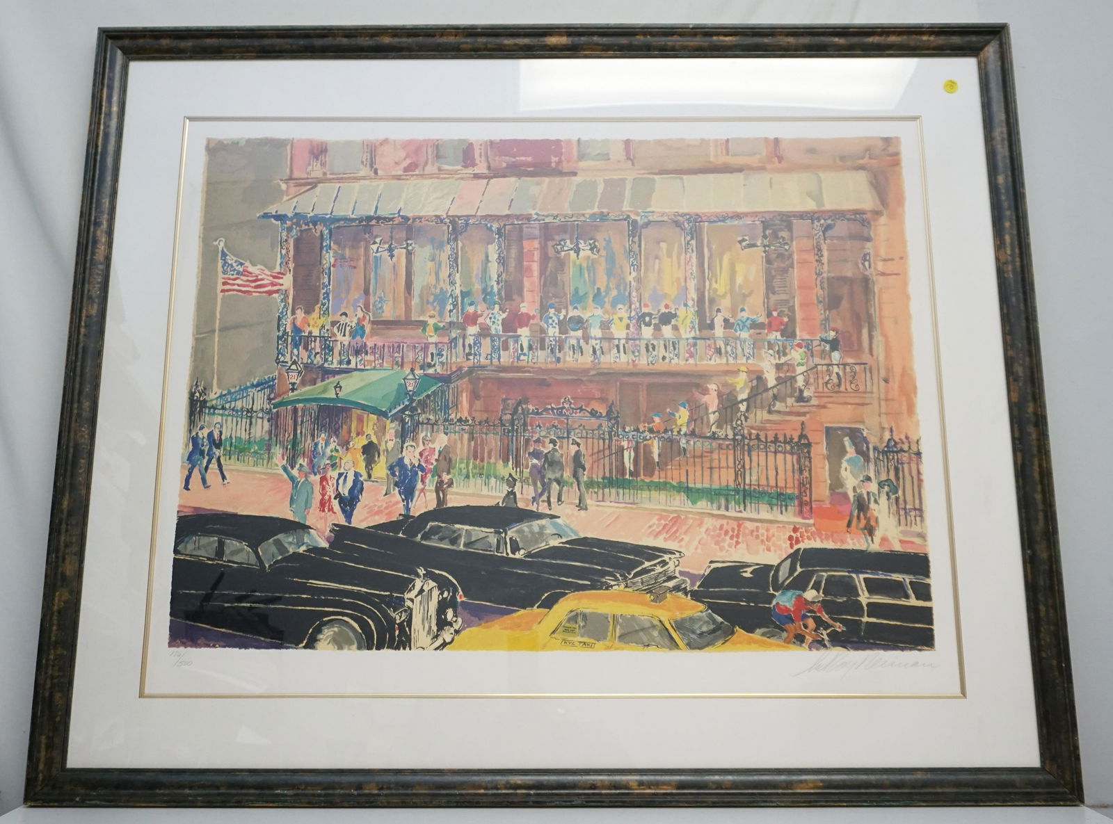 LEROY NEIMAN 21 CLUB FACADE SERIGRAPH (1 of 7)