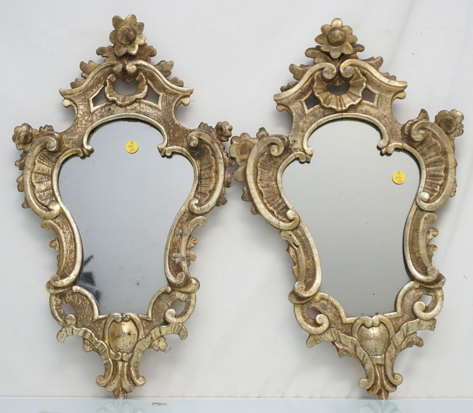 2 VINTAGE GILTWOOD MIRRORS (1 of 9)