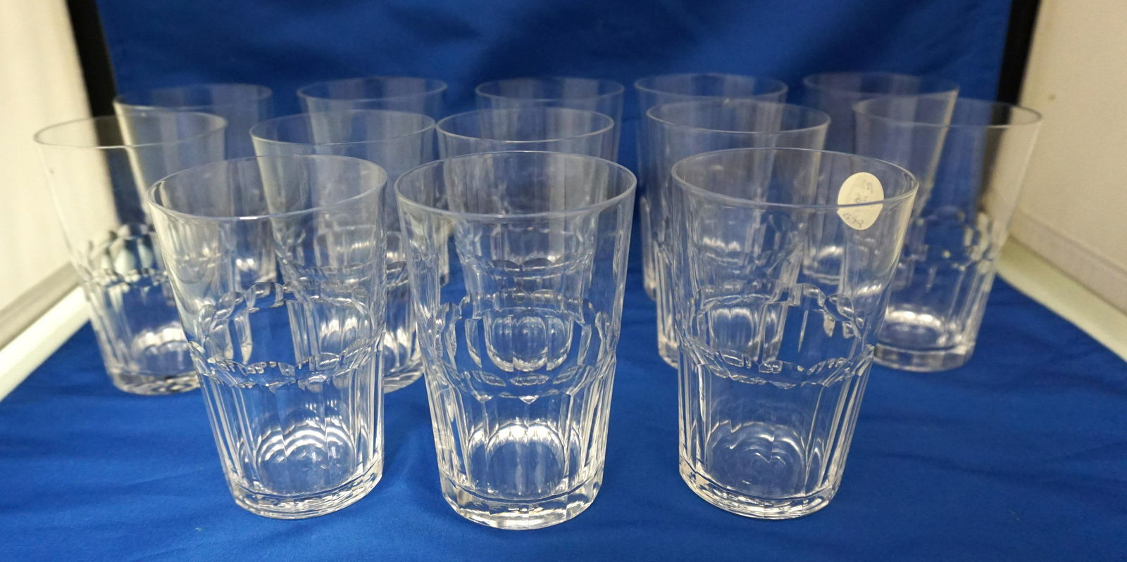 13 MID CENTURY THEODULE VAL ST LAMBERT TUMBLERS (1 of 5)