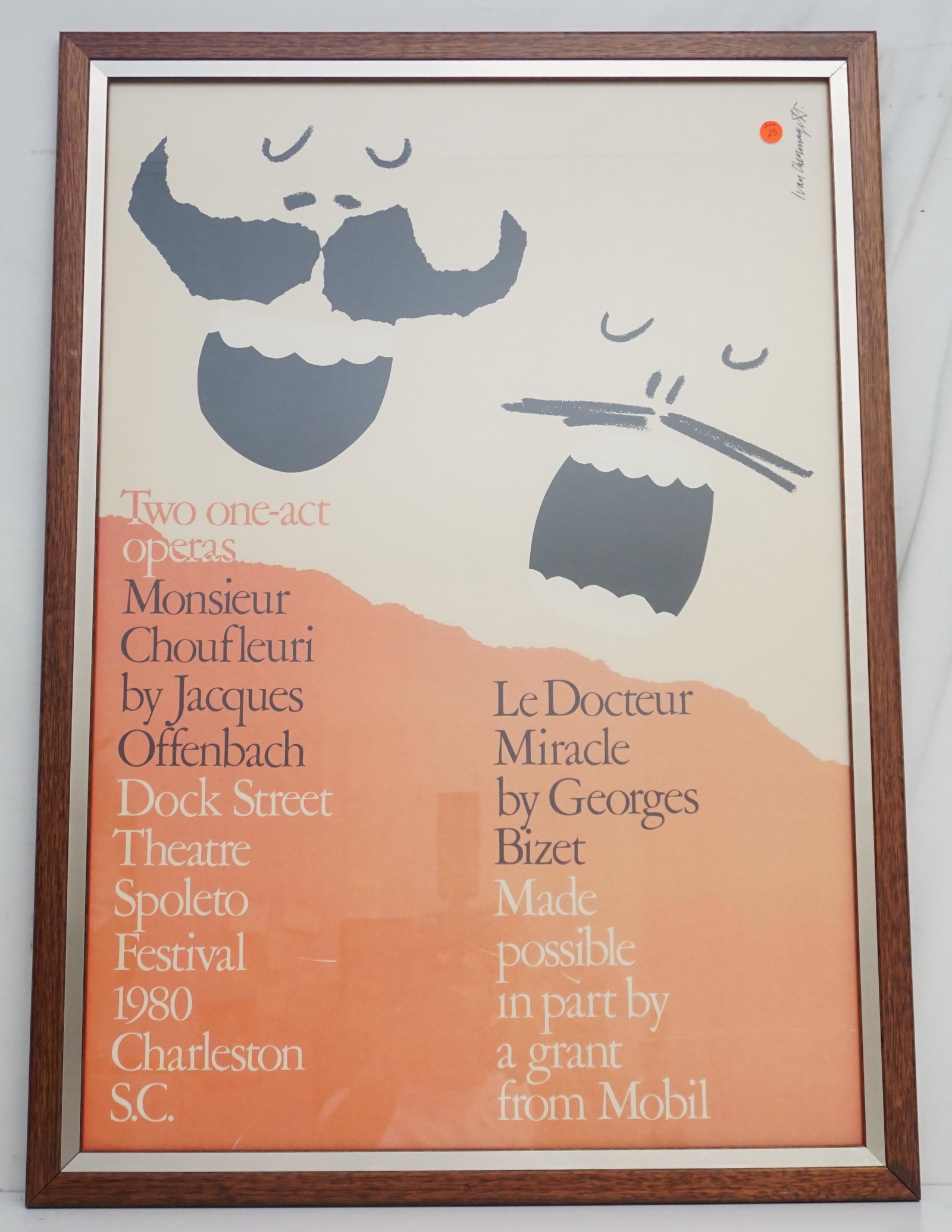 1980 CHARLESTON SPOLETO FESTIVAL POSTER (1 of 5)