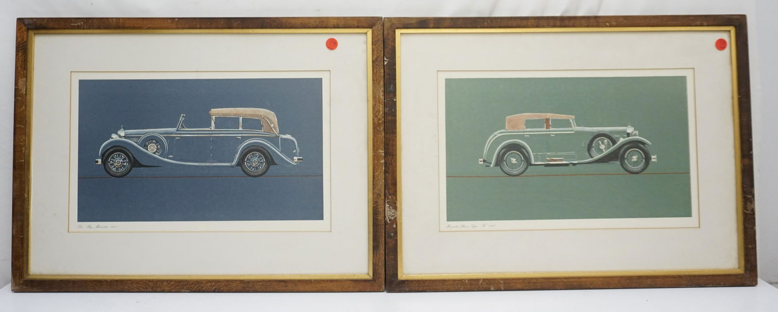 2 MERCEDES BENZ WALTER GOTSCH ENGRAVINGS (1 of 7)