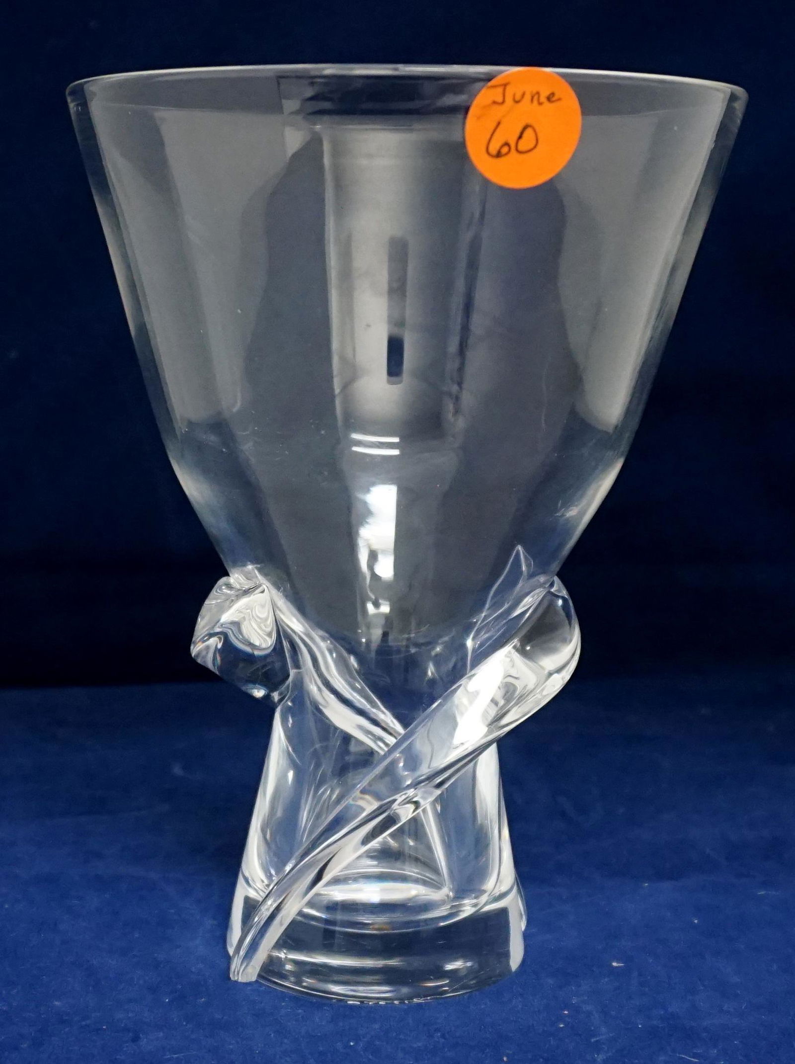 MID CENTURY STEUBEN 1955 DONALD POLLARD VASE (1 of 6)