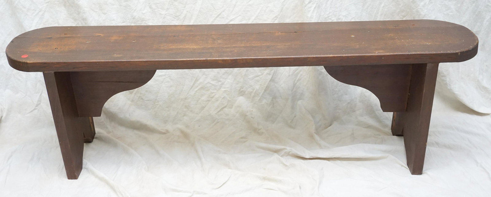 ANTIQUE LONG CRICKET BENCH 60" (1 of 8)