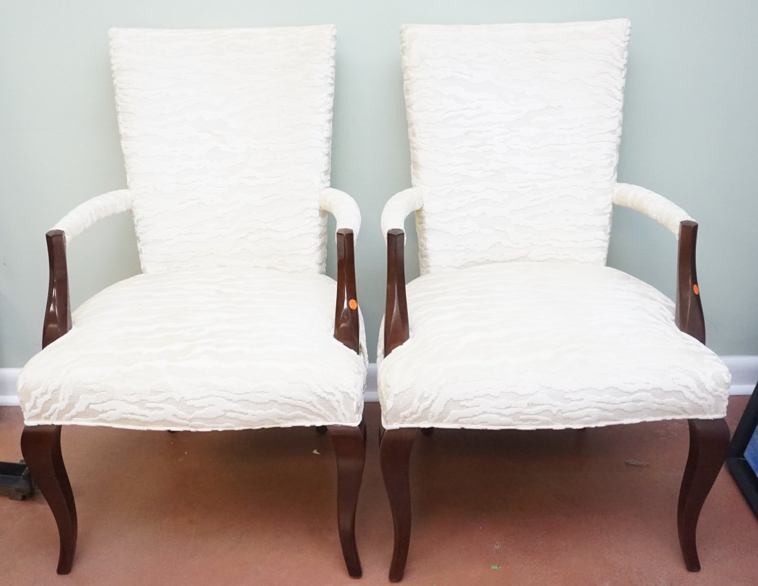 2 BAKER BARBARA BARRY COLLECTION ARM CHAIRS (1 of 7)