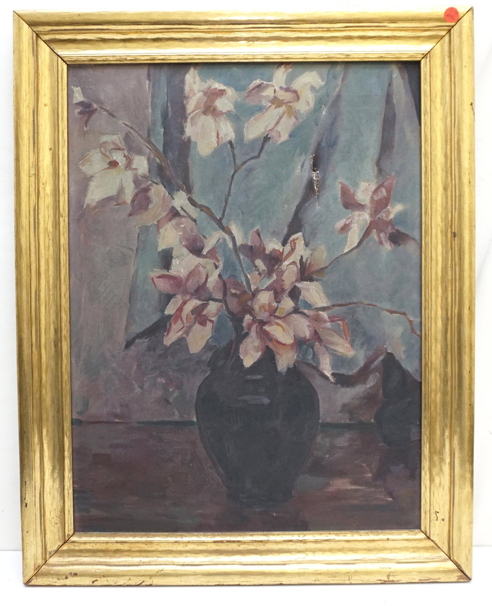 VINTAGE 1940s STILL LIFE OIL PAINTING (1 of 7)