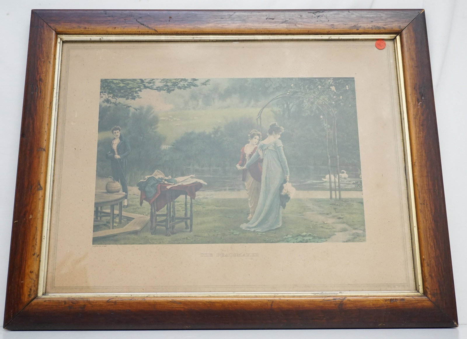 MARCUS STONE (1840-1921) THE PEACEMAKER PRINT (1 of 6)