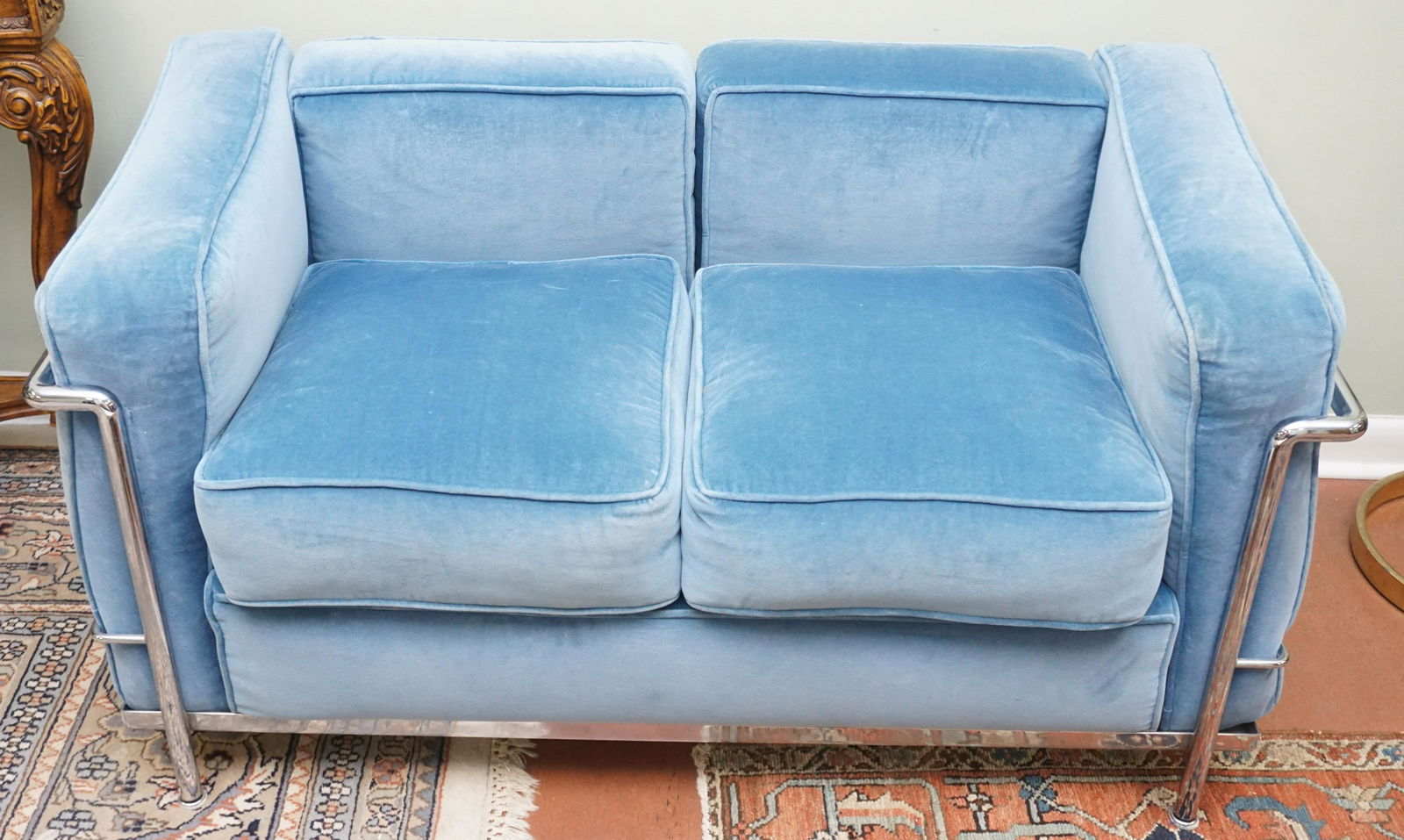 MCM CORBUSIER LC2 SOFA CASSINA ITALY (1 of 5)