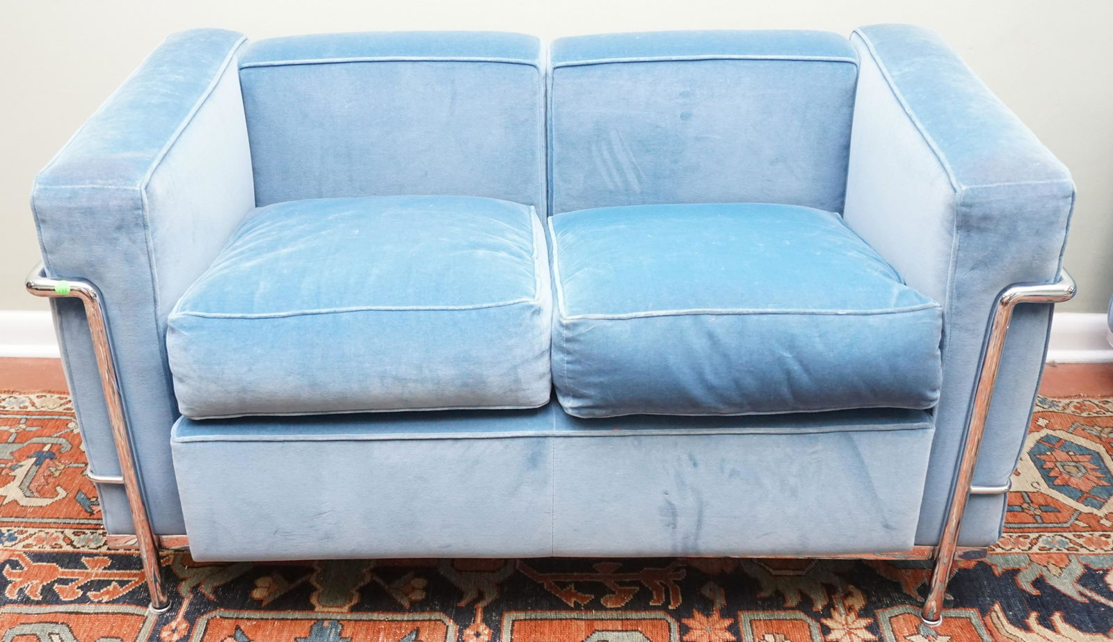 MCM CORBUSIER LC2 SOFA CASSINA ITALY (1 of 5)