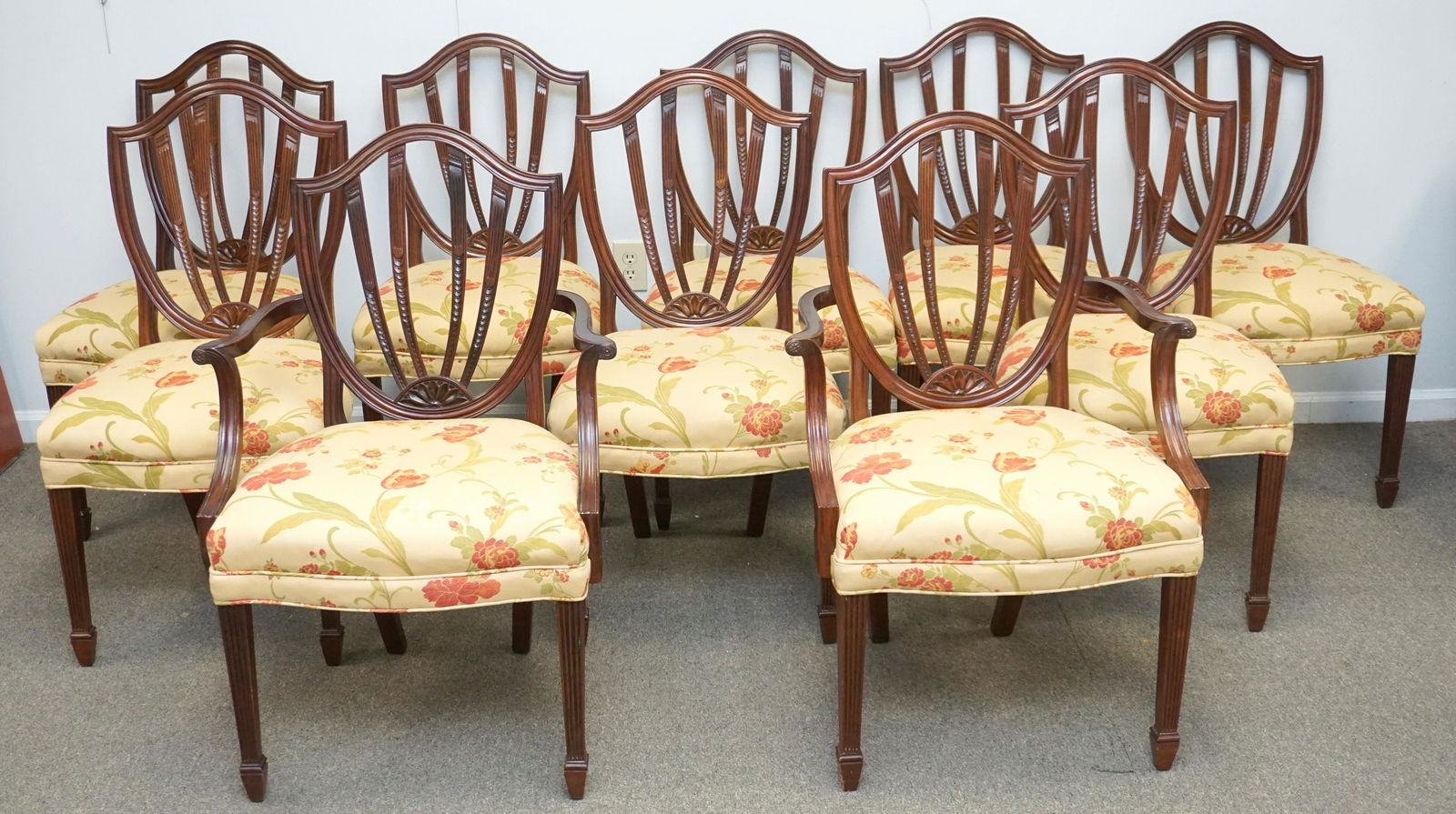 10 BAKER HISTORIC CHARLESTON COLLECTION DINING CHAIRS (1 of 9)