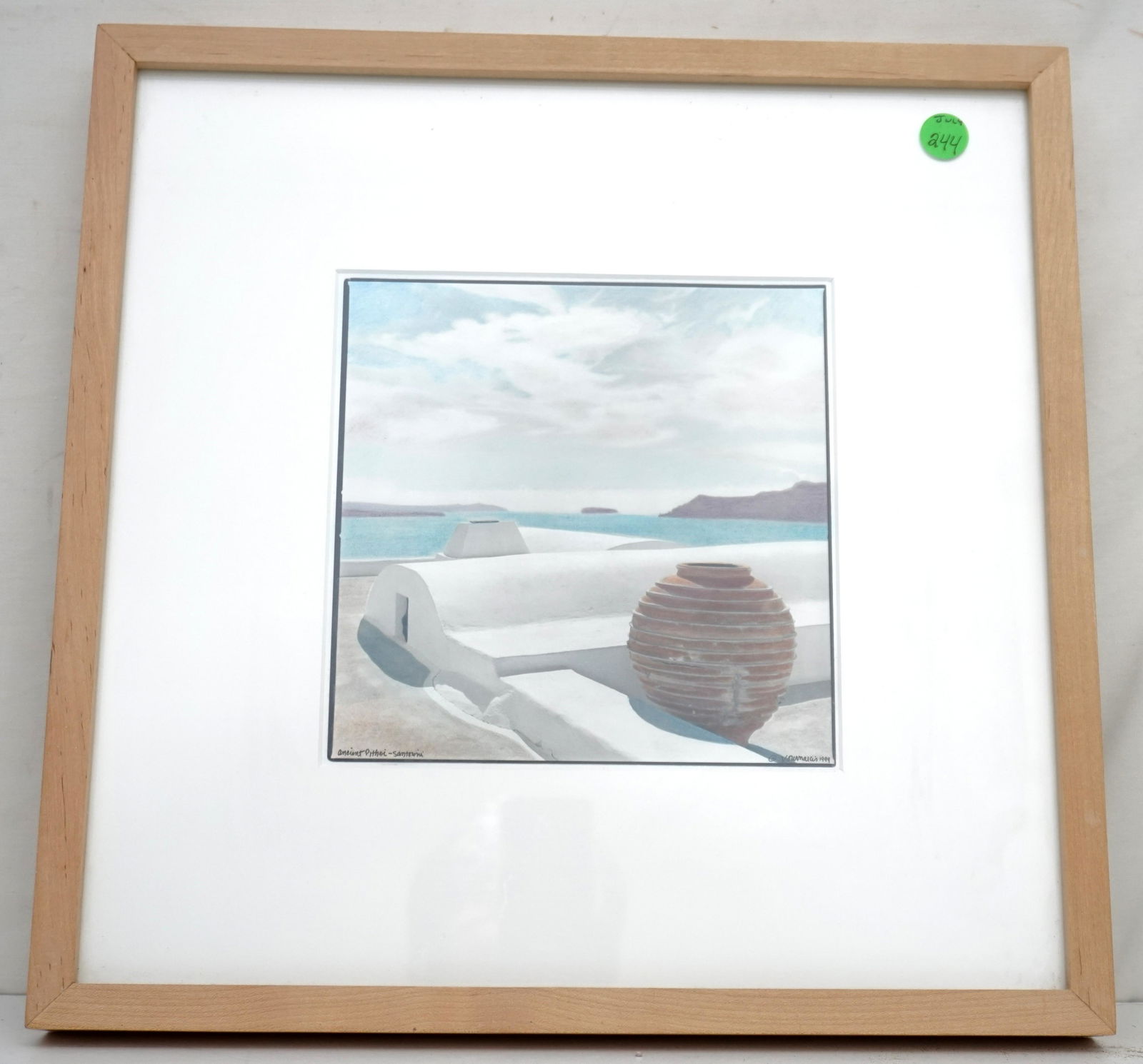 KAREN VOURNAKIS HAND PAINTED PHOTOGRAPH (1 of 5)