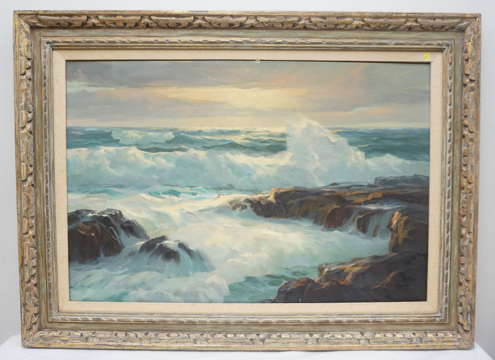 GORDON FISCUS (1902-2005) MONTEREY BAY OIL (1 of 8)