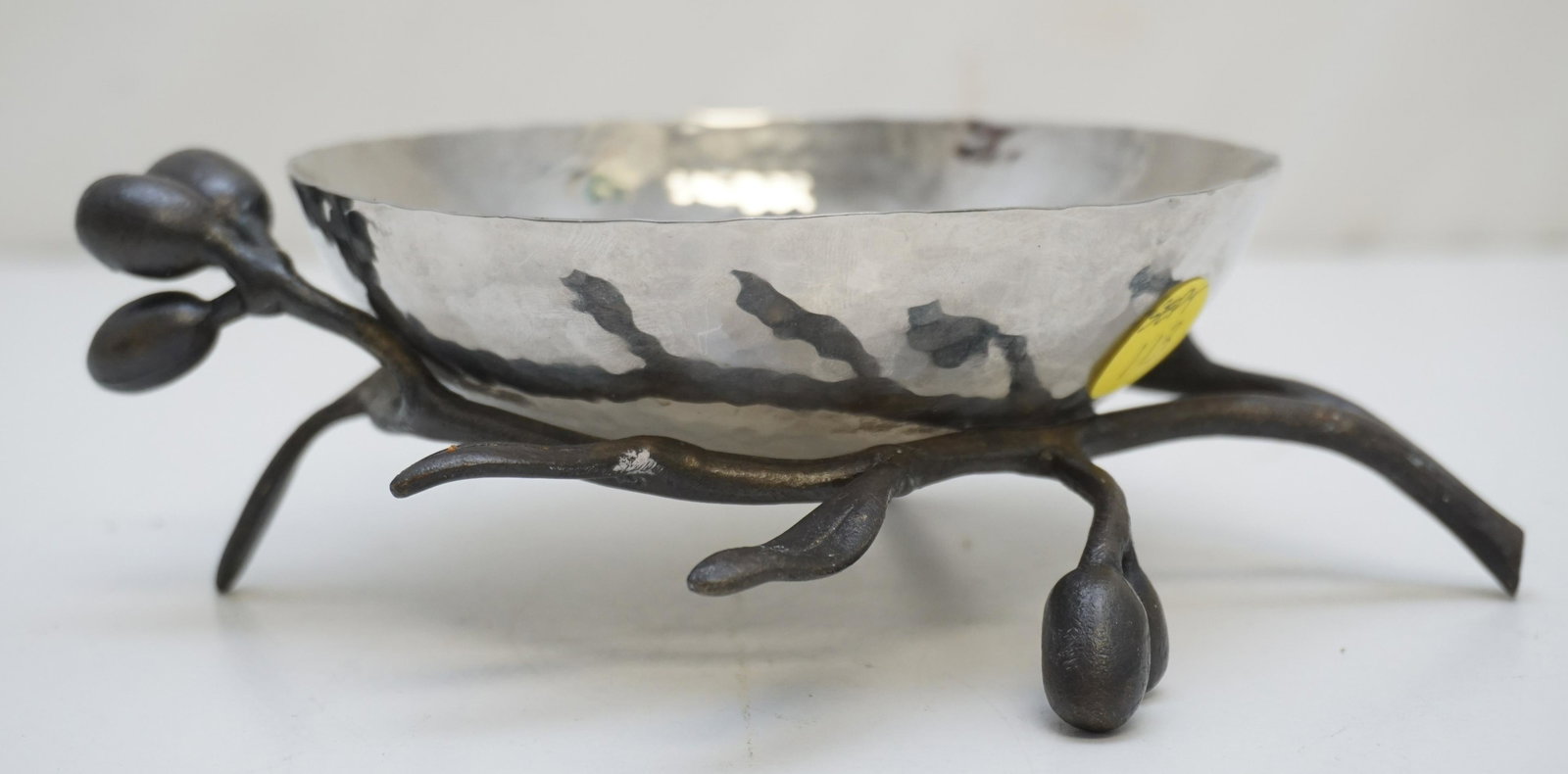 MICHAEL ARAM HAND HAMMERED DECO BOWL (1 of 5)