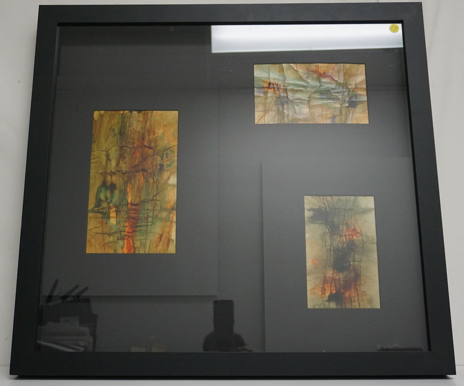 CONTEMPORARY ABSTRACT GROUPING FRAMED (1 of 6)