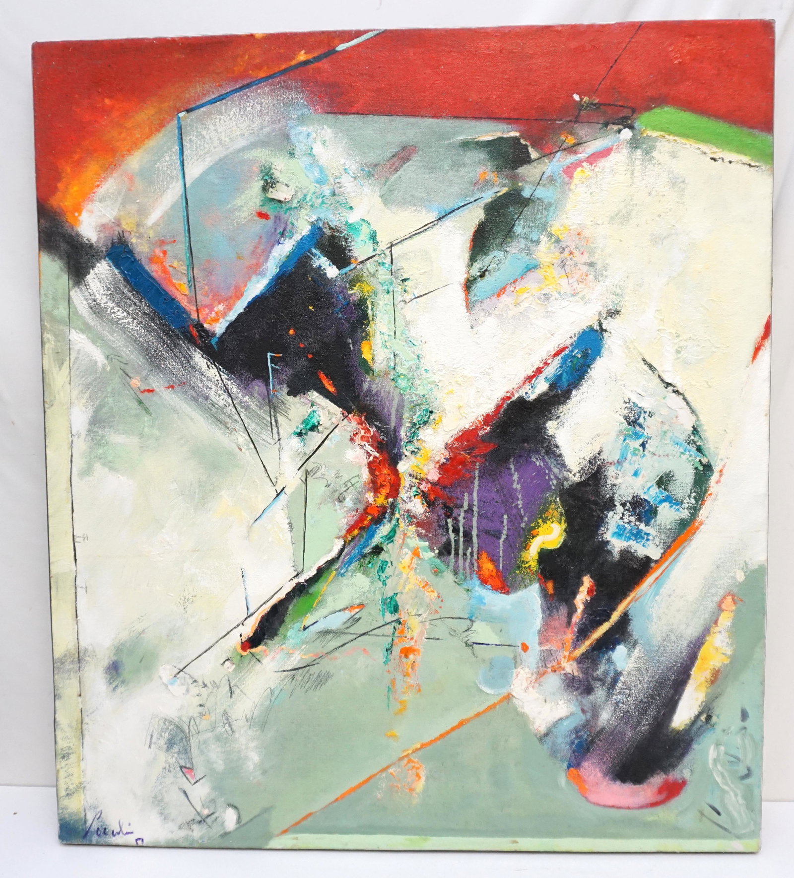 DONATO "DON" BERNARDO LOCALIO OIL ABSTRACT (1 of 8)