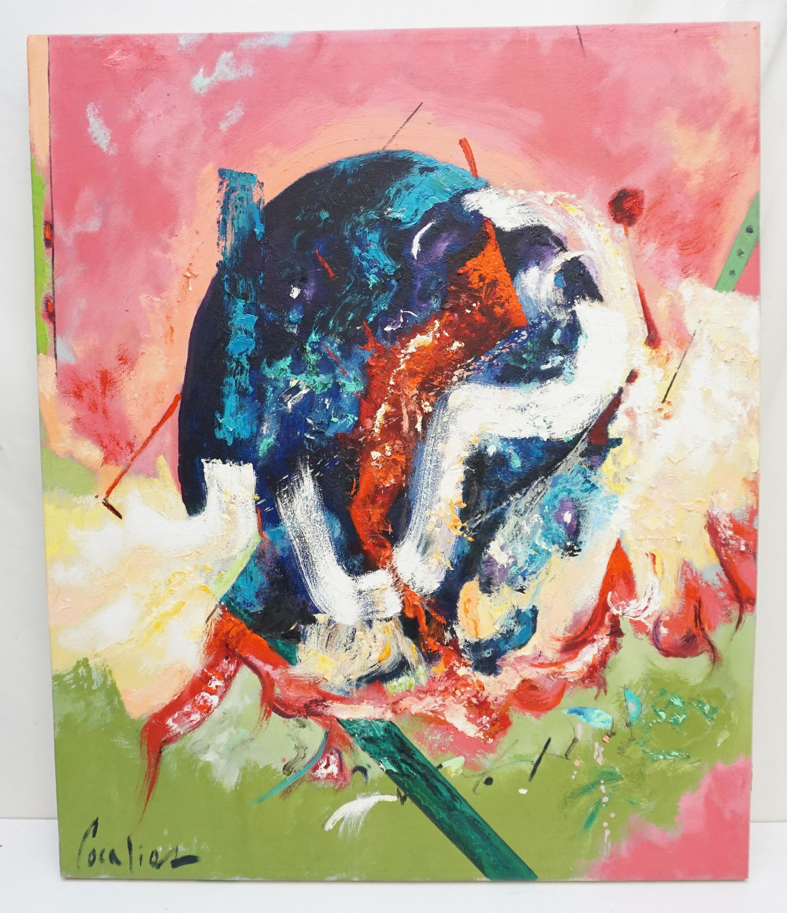 DONATO "DON" BERNARDO LOCALIO OIL ABSTRACT (1 of 8)