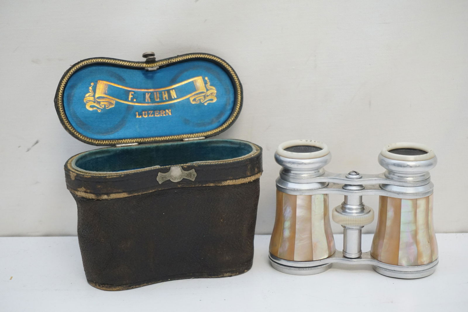 F KUHN LUZERN MOP OPERA GLASSES (1 of 8)