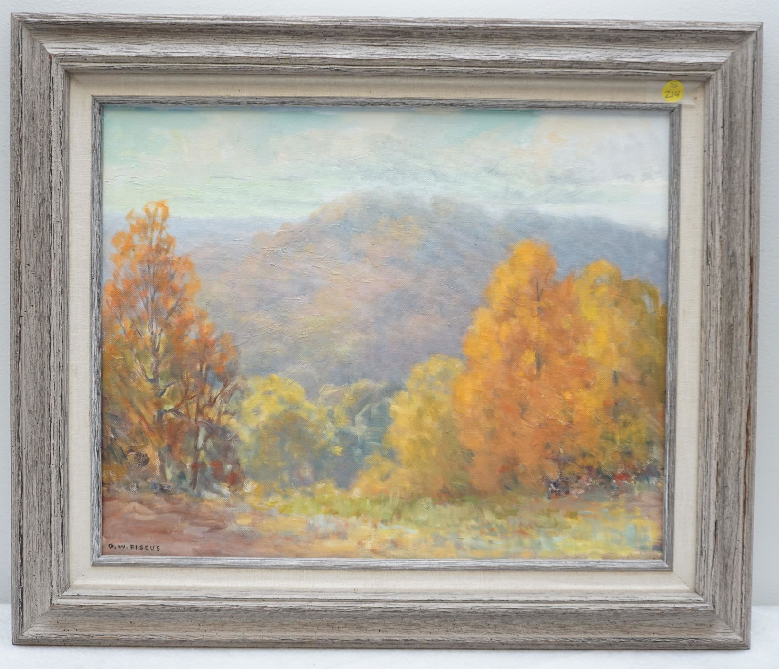 GORDON FISCUS (1902-2005) "FALL" BROWN COUNTY (1 of 4)