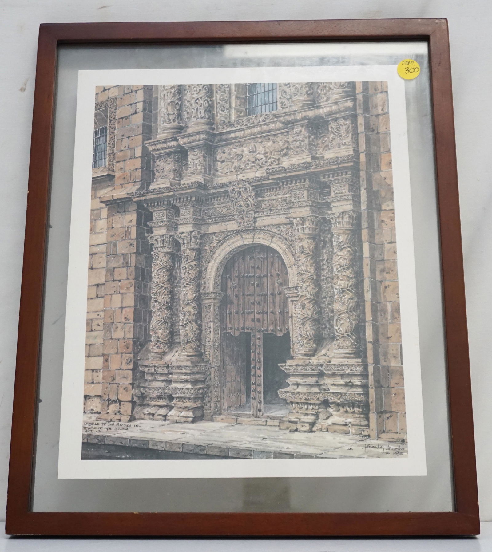 CATHEDRAL PRINT GUILLERMO FERNANDEZ DE CASTRO (1 of 7)