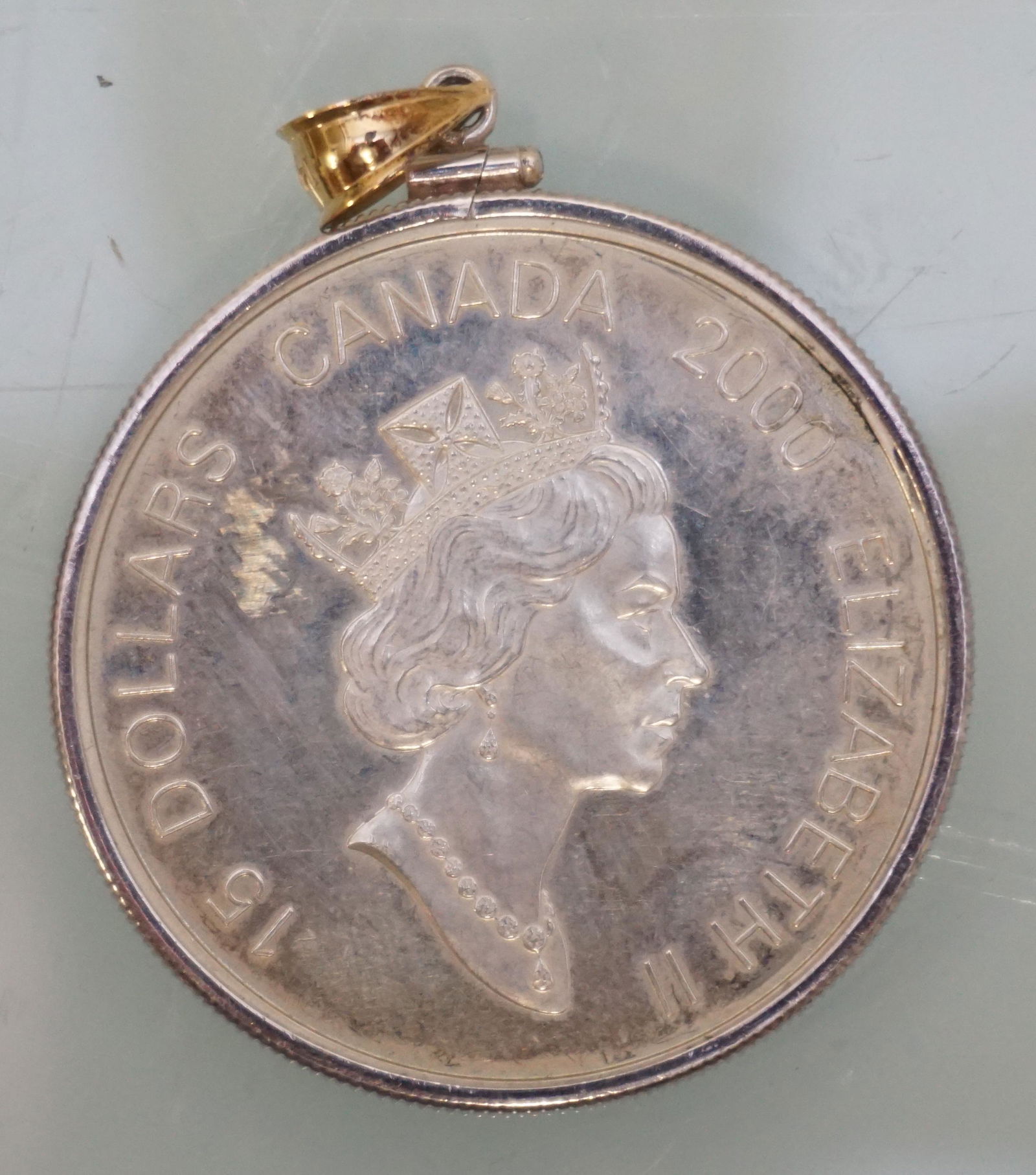 15 DOLLAR 2000 CANADA LUNAR SILVER DRAGON (1 of 3)