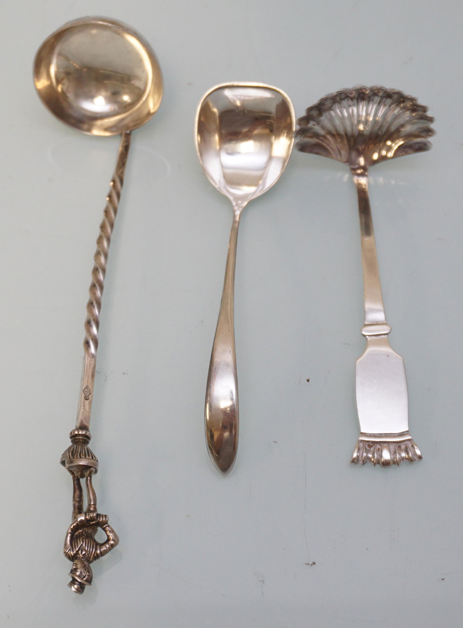 3 STERLING SILVER LADLES (1 of 8)