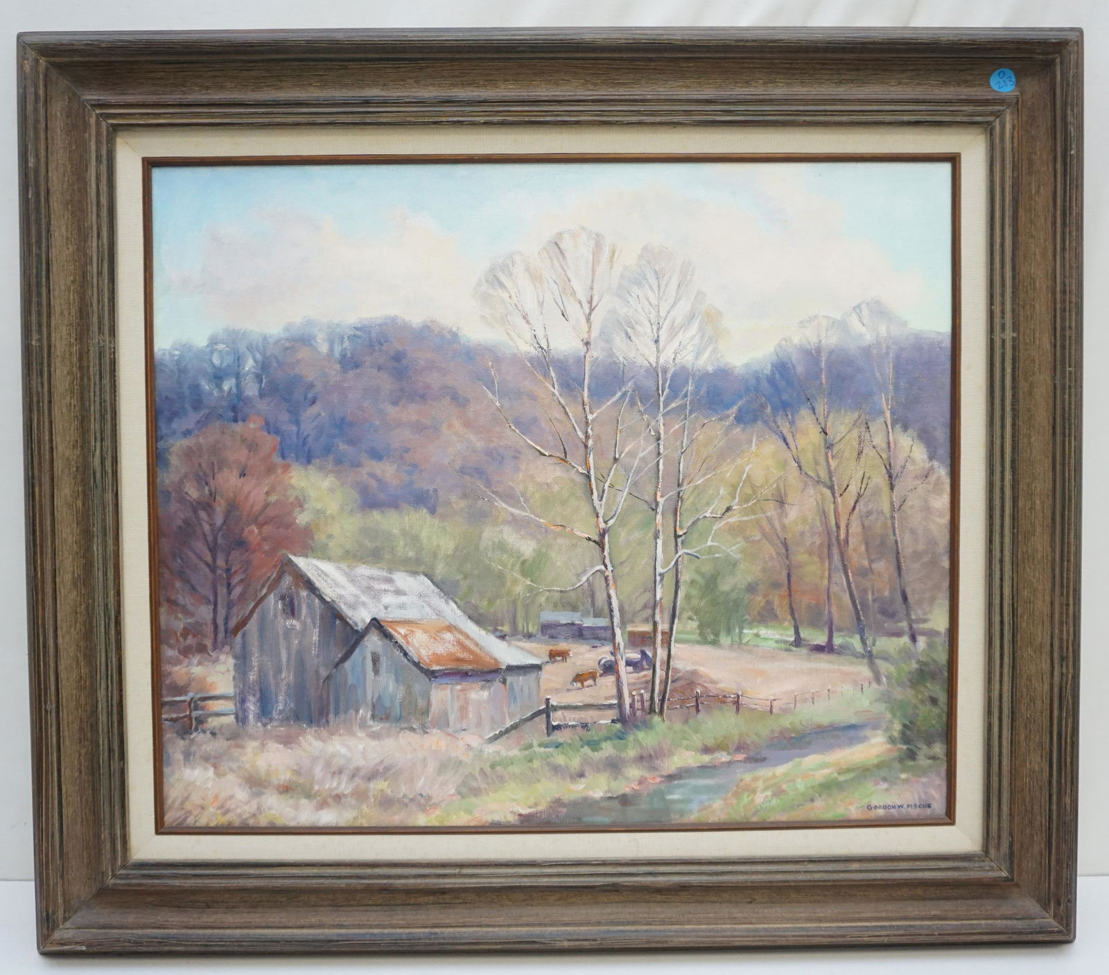 GORDON FISCUS (1902-2005) ALONG SALT CREEK OIL (1 of 5)