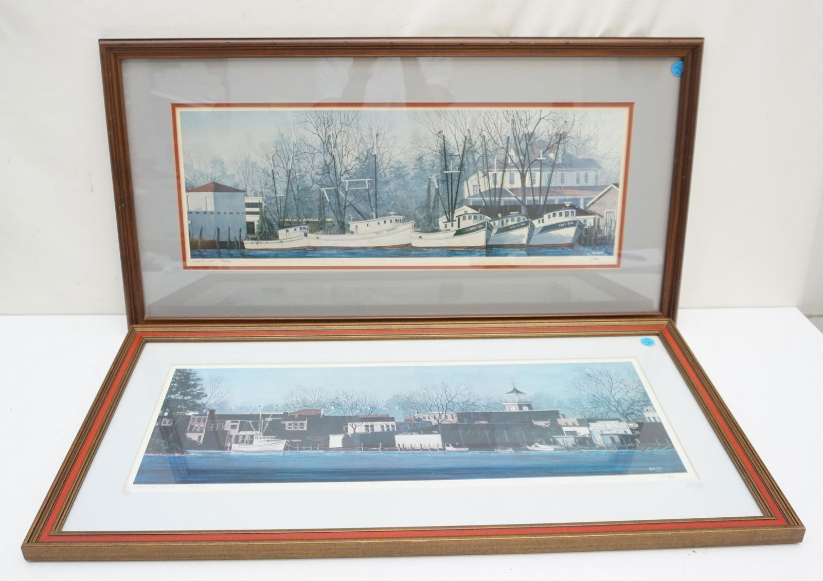 2 GRIFF LTD ED SIGNED PRINTS GEORGETOWN & SHRIMP BOATS (1 of 8)