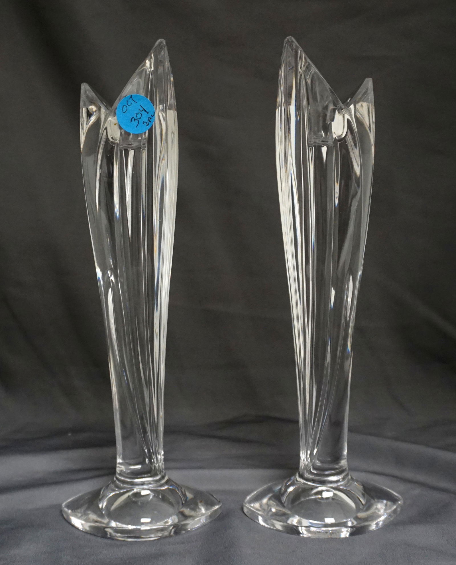 PAIR OF WATERFORD MARQUIS PALMA CANDLESTICKS (1 of 5)