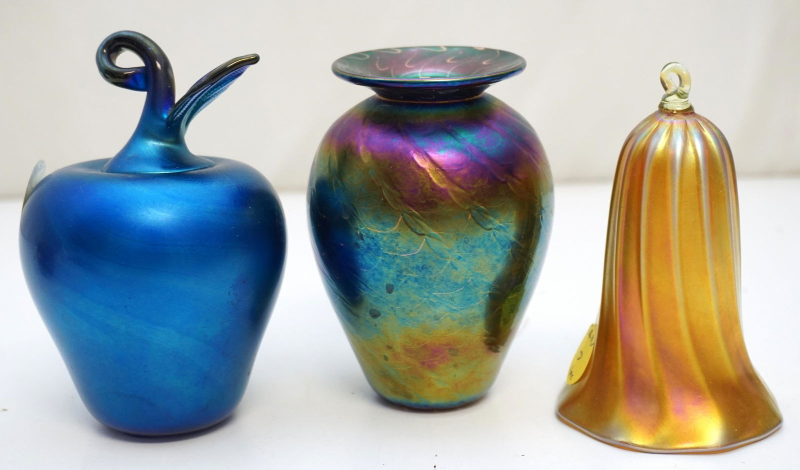 3 pc ART GLASS LUNDGREN STUDIOS & THE GLASS EYE (1 of 8)