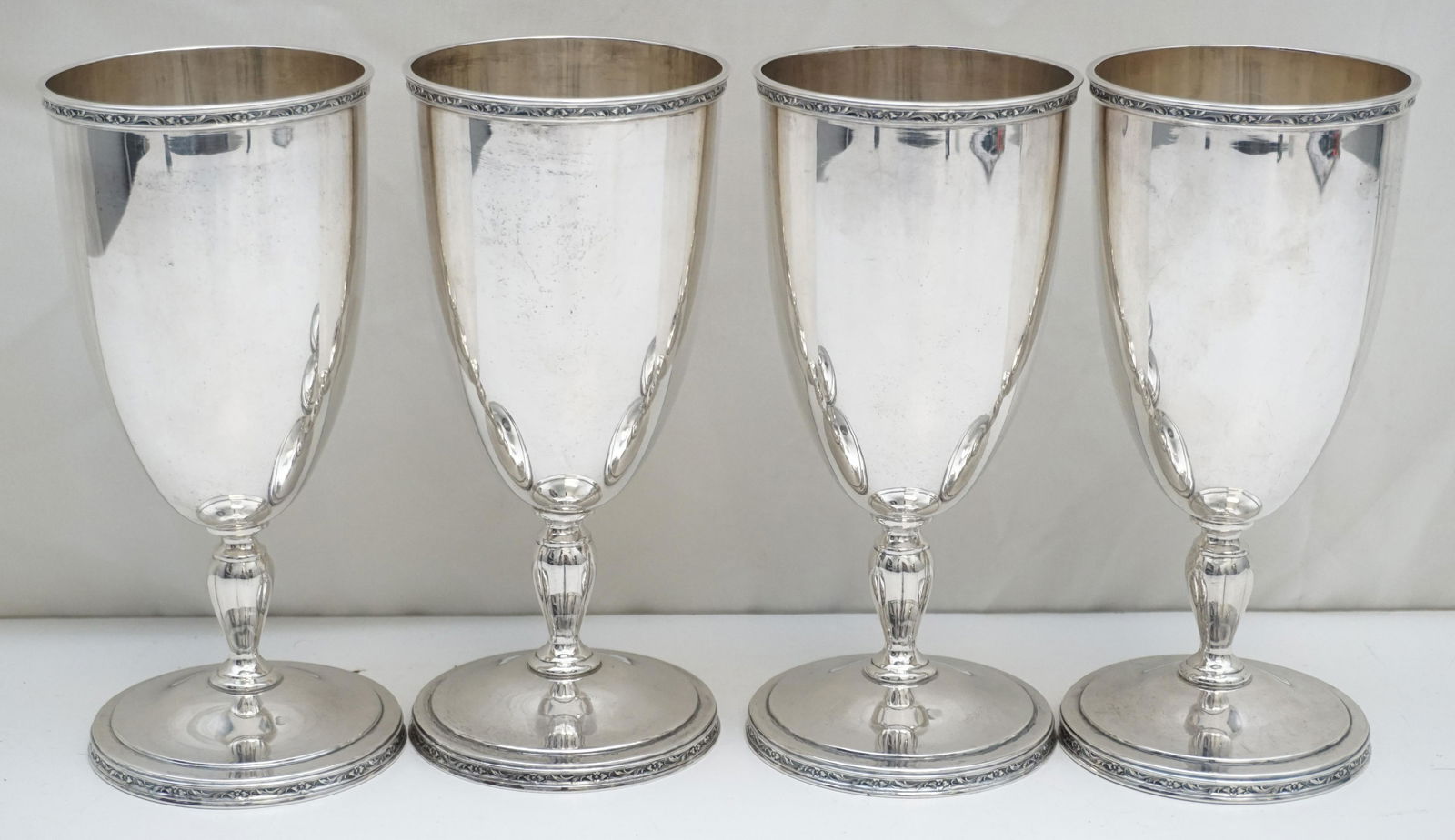 4 STERLING SILVER GOBLETS 1921 TOWLE (1 of 4)