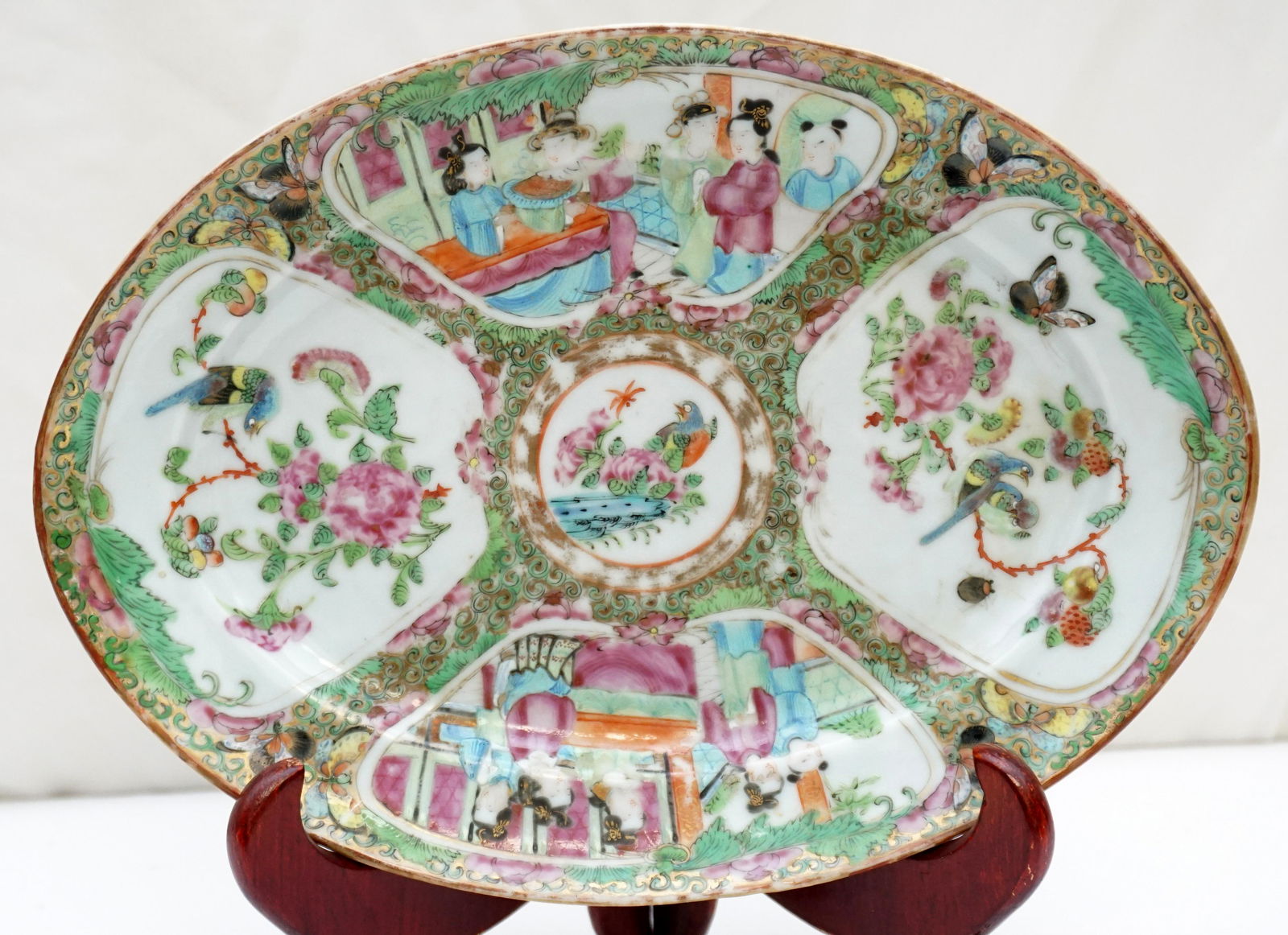 ROSE MANDARIN OVAL PLATTER (1 of 5)