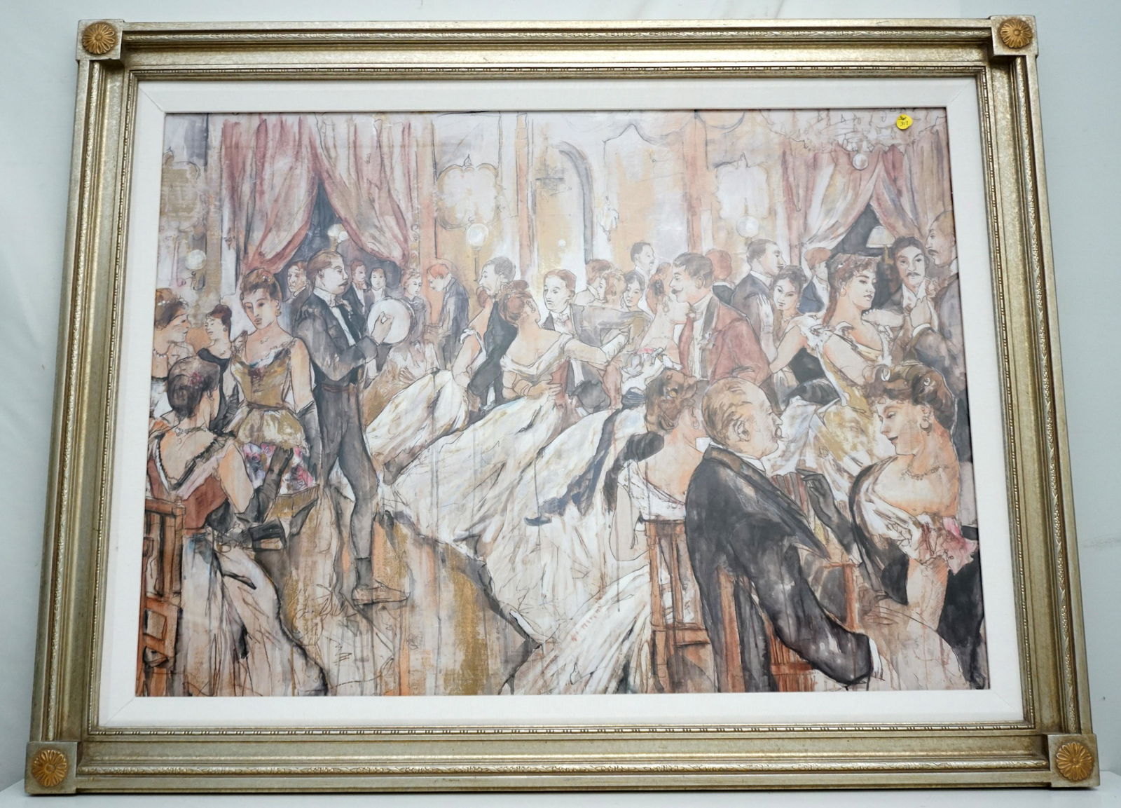 THE BALL LARGE GICLEE FRAMED (1 of 7)