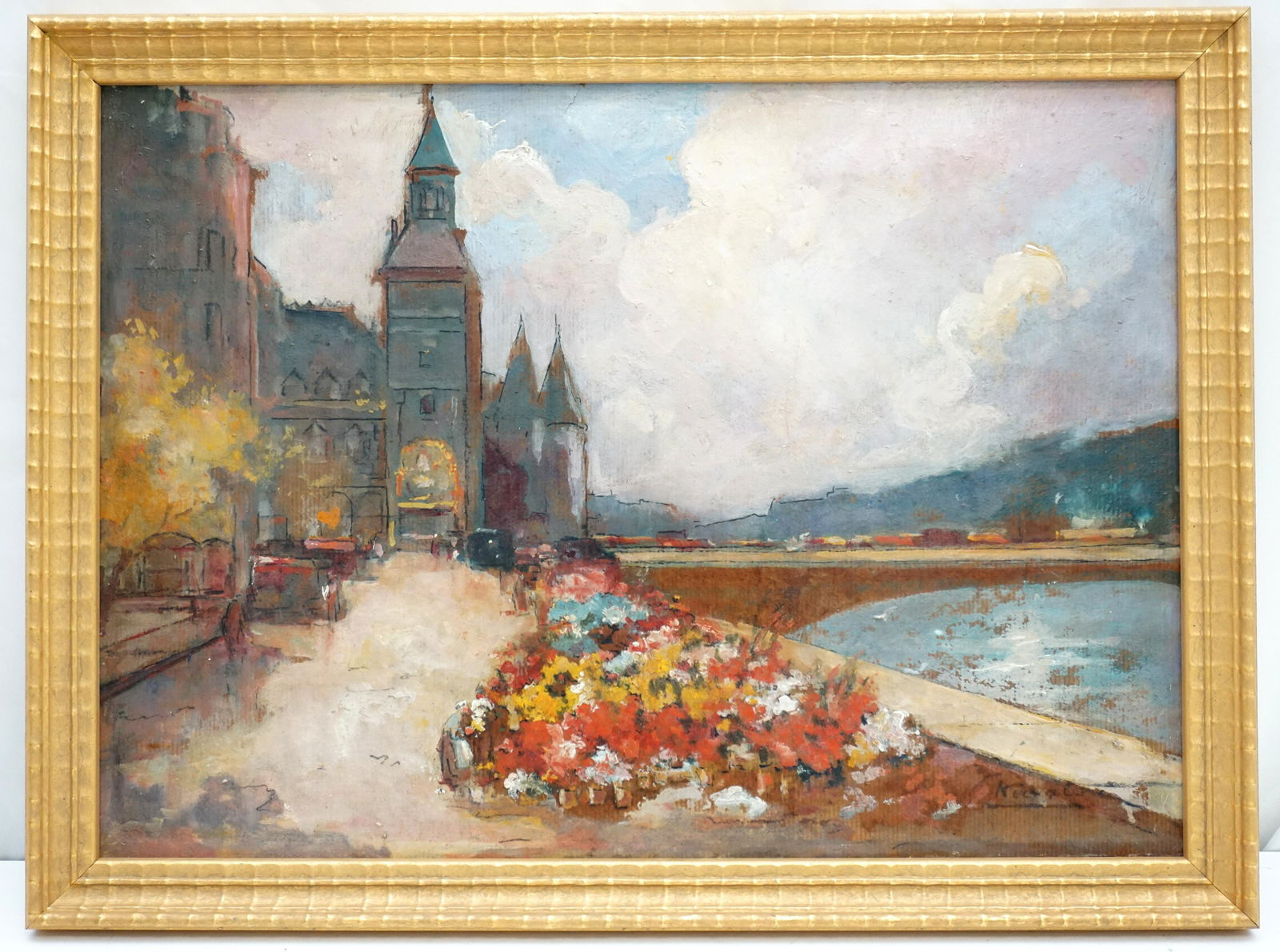 ROBERT KERVALO (1902-1974) PARIS OIL (1 of 5)