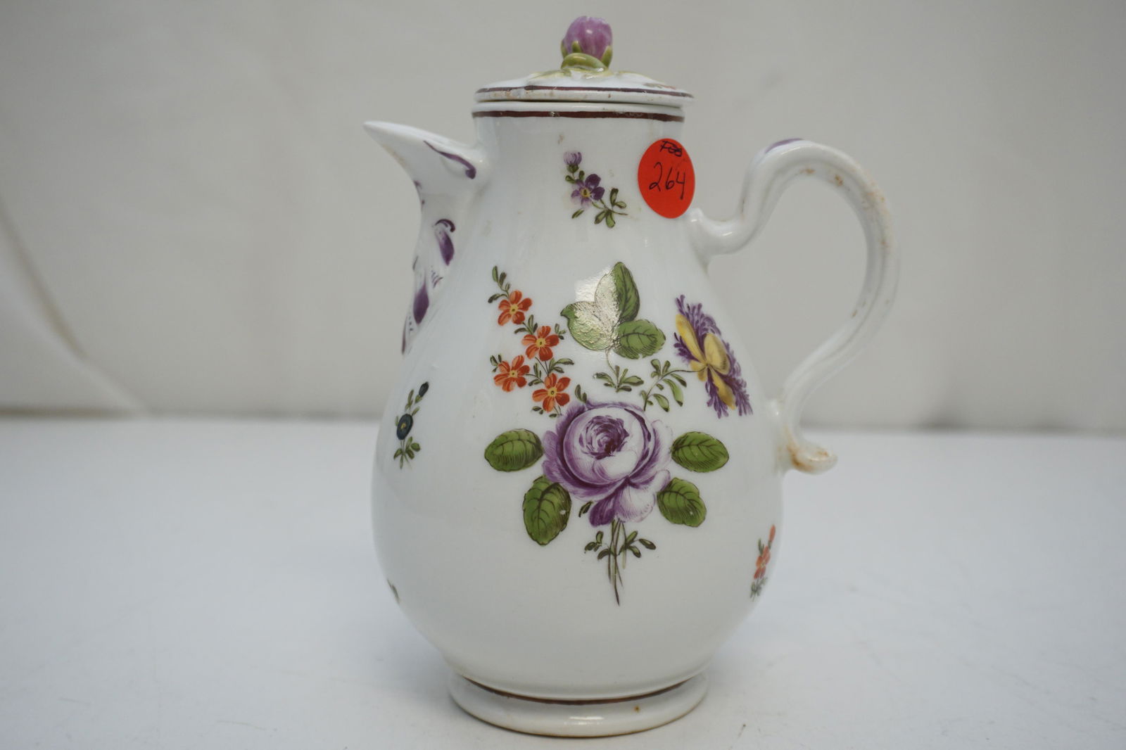 18th c ROYAL VIENNA CHOCOLATE POT (1 of 11)