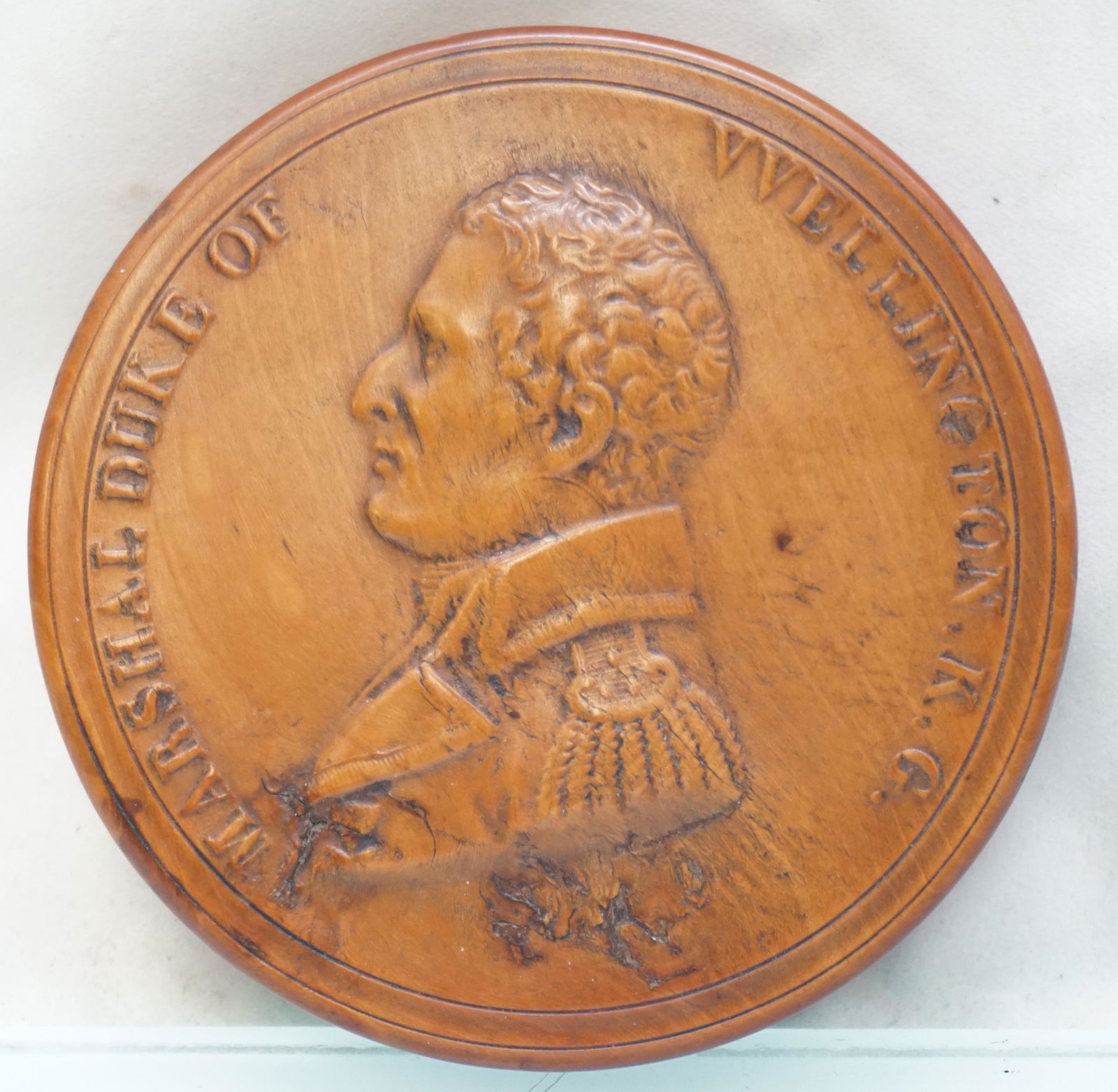 2 ANTIQUE ENGLISH YEW WOOD LIDS (1 of 12)