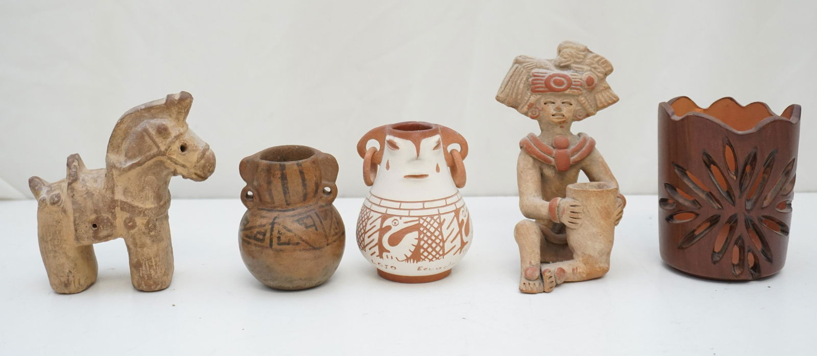 5 POTTERY HANIWA - AZTEC - PRE COLUMBIAN (1 of 8)