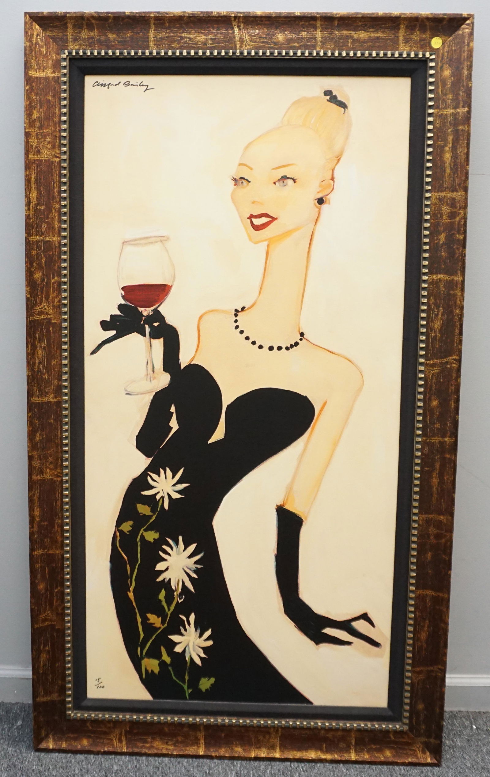 LARGE CLIFFORD BAILEY "KALINKA" GICLEE ON CANVAS (1 of 7)