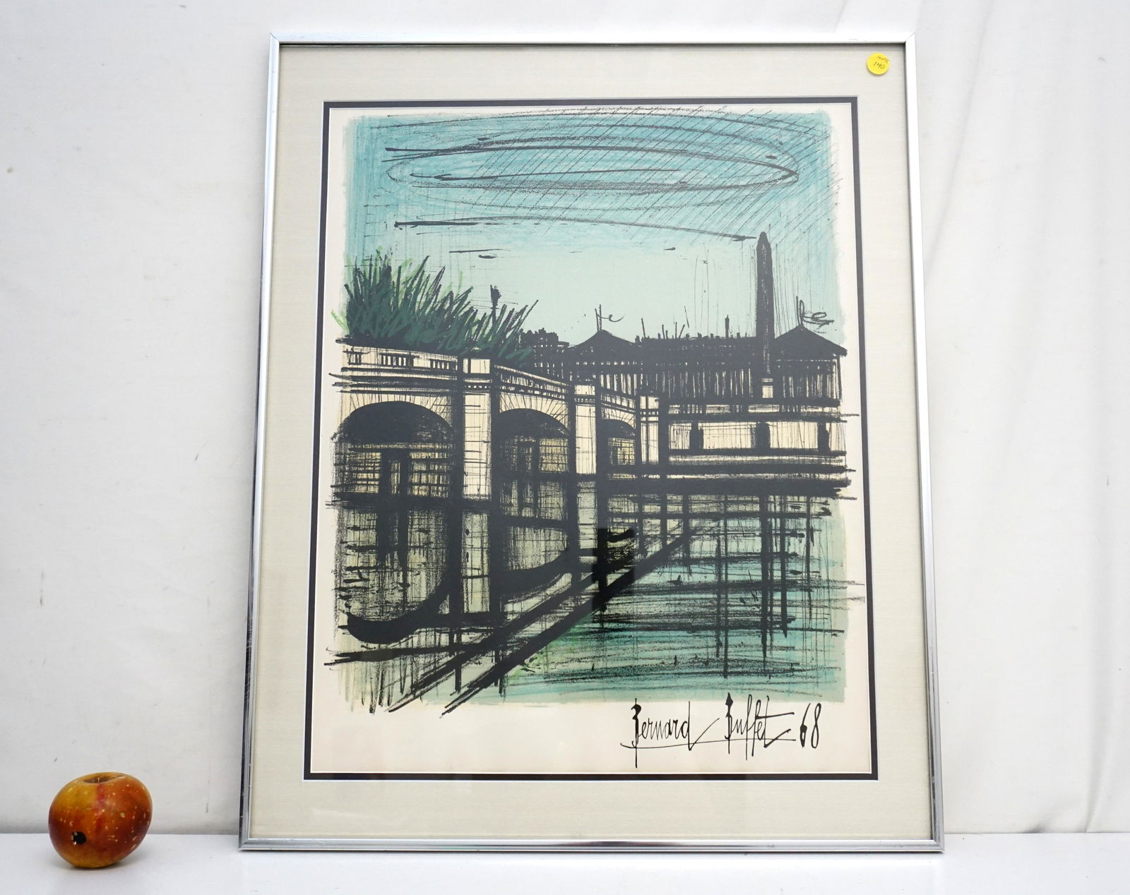 BERNARD BUFFET MCM LE PONT DE LA CONCORDE LITHOGRAPH (1 of 4)