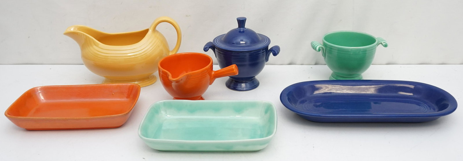 7 PC VTg FIESTA WARE GRAVY - SAUCE - MORE (1 of 6)