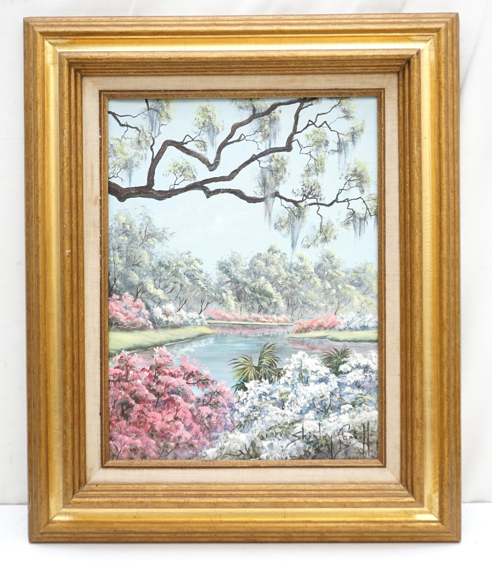 SHIRLEY CARROLL PAINTING MIDDLETON PLACE (1 of 4)