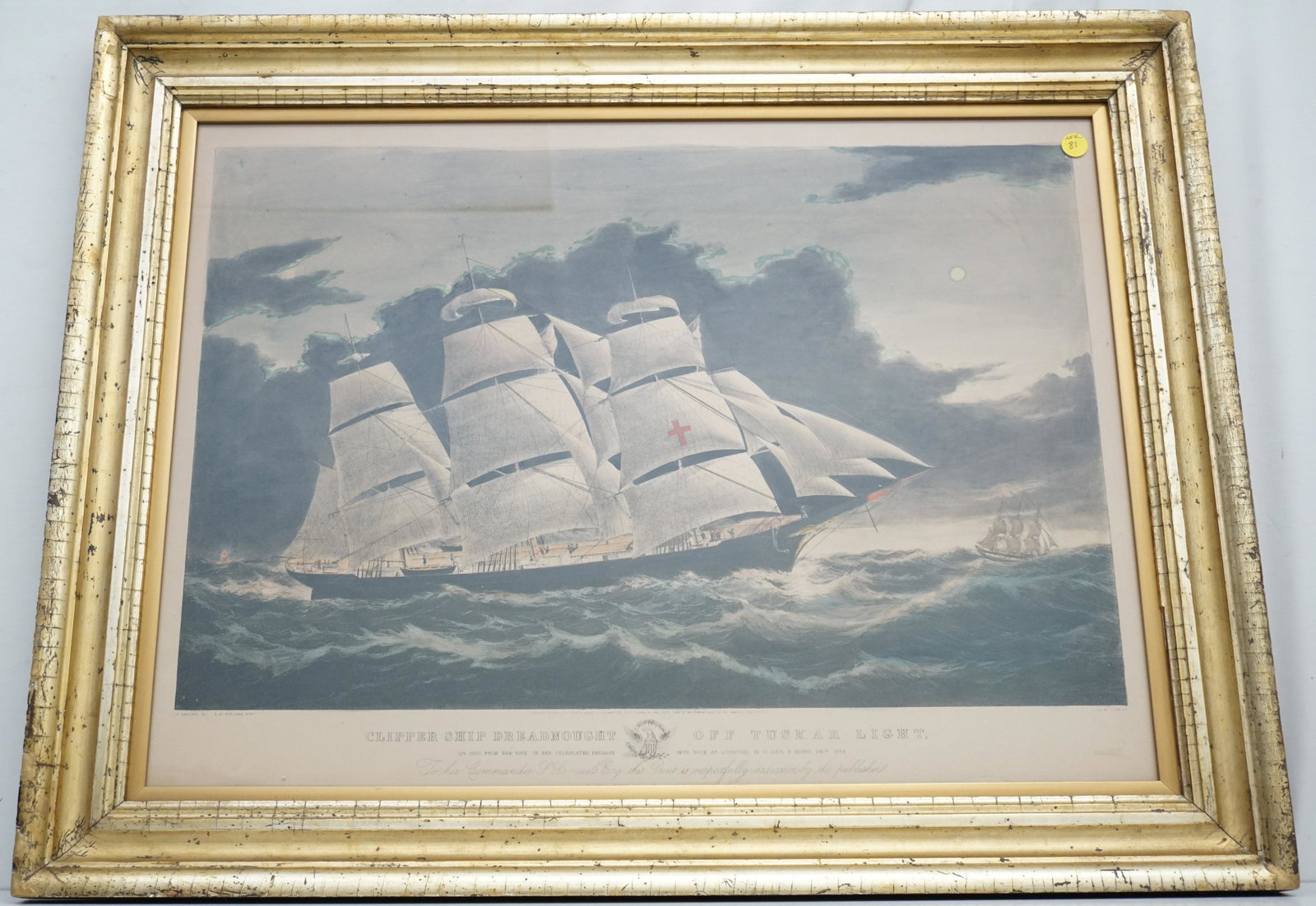ANTIQUE CURRIER CLIPPER SHIP DREADNOUGHT (1 of 7)